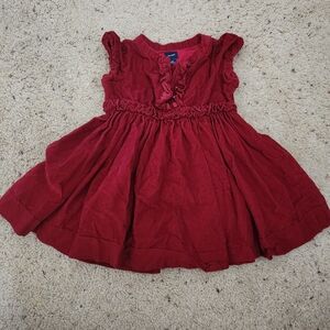 BabyGap Red Ruffled Kids Dress